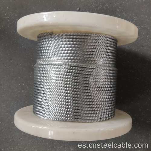 7x7 Dia.6 mm Cable de acero galvanizado